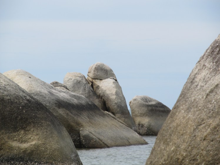 Famous 'grandfather' rock formation, Lamai beach. I'll let you figure this one out.
