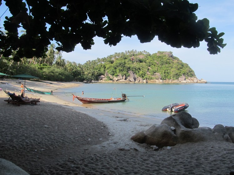 Peaceful Haad Thian, a world away from the full moon, Koh Phangan.