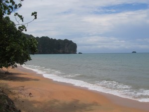 Climbing cliffs, Krabi.