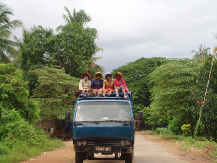 Behind us on the way north to the Laos border.