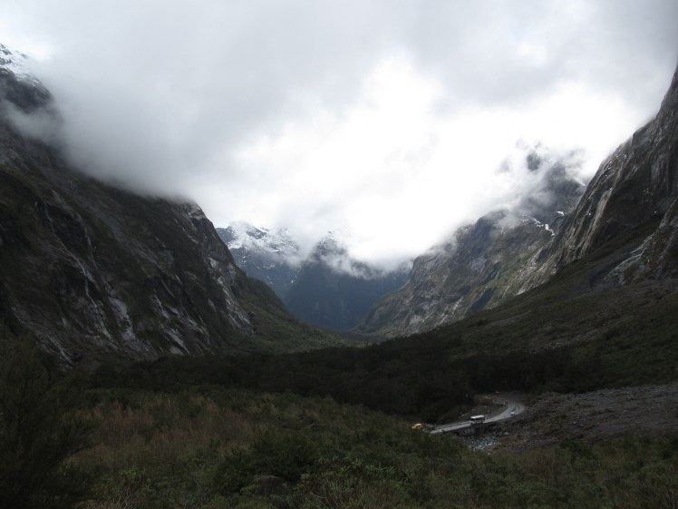 Glaciated landscape around Milford Sound.Glaciated landscape around Milford Sound.
