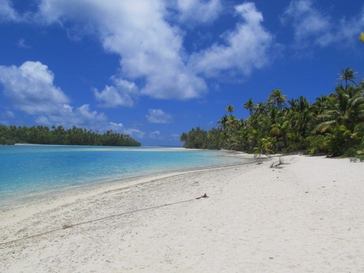 One Foot Island, Aitutaki lagoon.