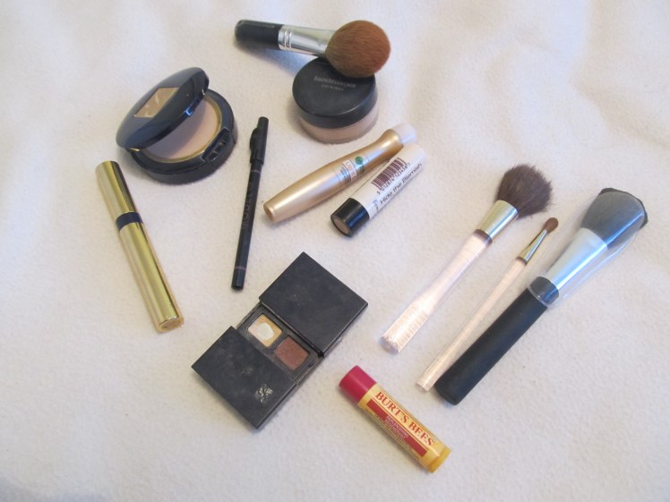 What's in my make-up bag.