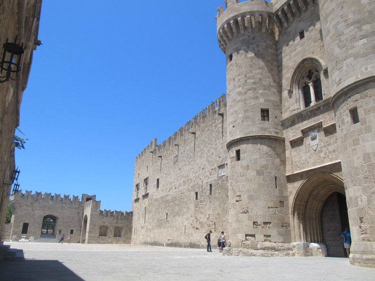 Courtyard in the Palace of the Grand Master.