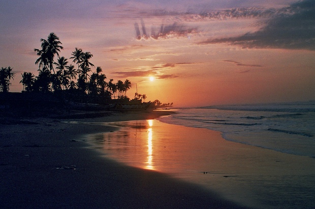 Sunrise in Ghana via neate photos @ Flickr