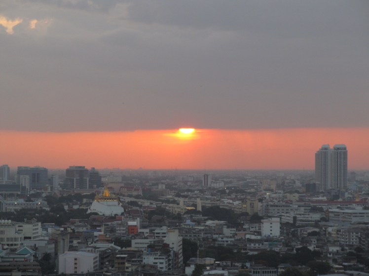 sunset bangkok