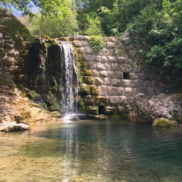Secret waterfall near Stari Bar